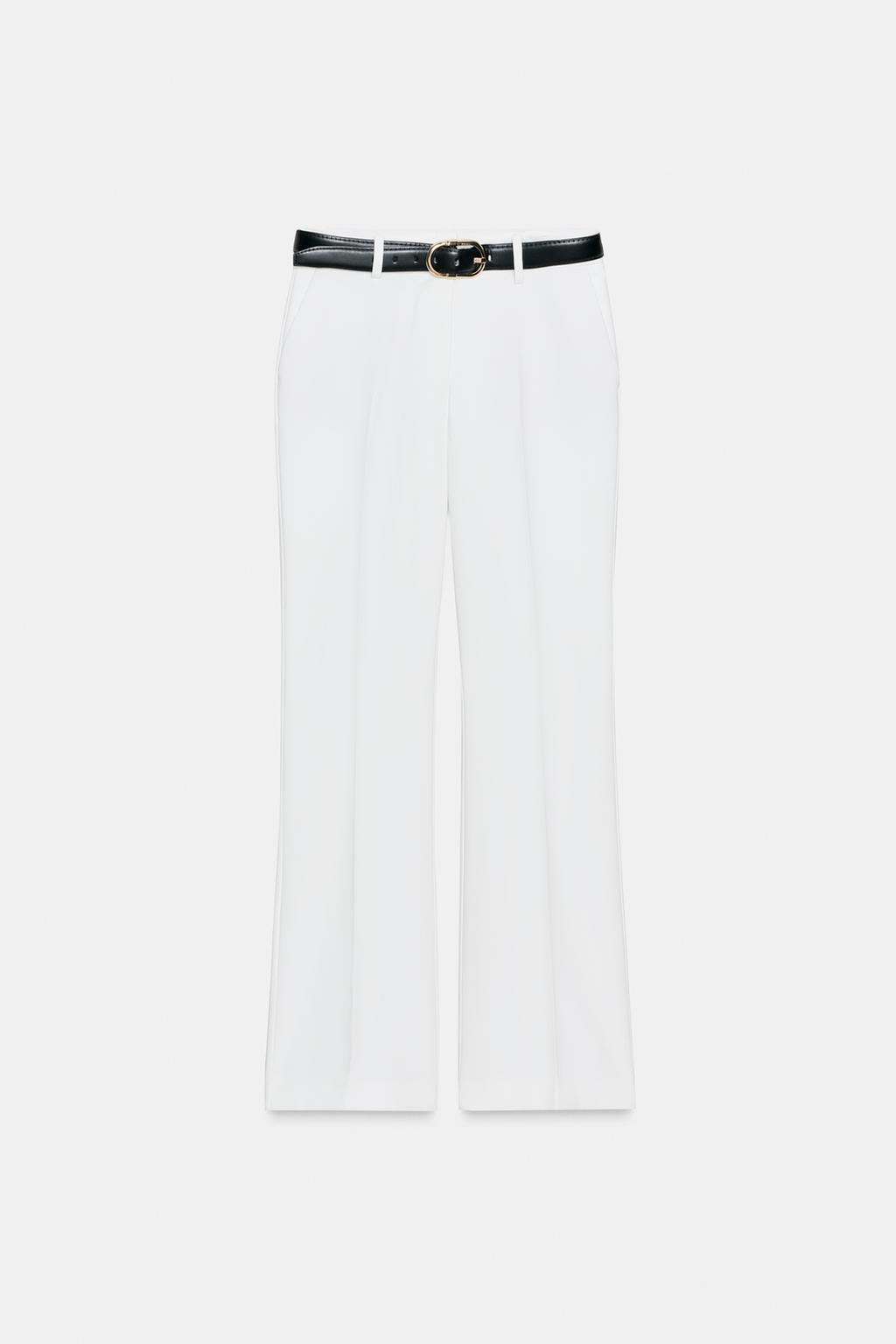 ПРЯМЫЕ БРЮКИ С РЕМНЕМ