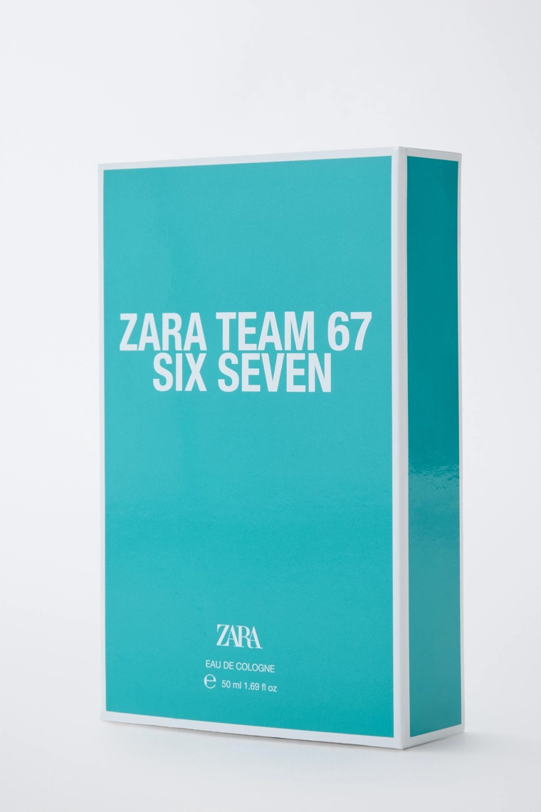 Туалетная вода zara team 67 six seven 50 мл