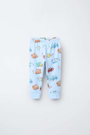 1,5-6 лет/пижама с принтом «машинки»- Заказать в России