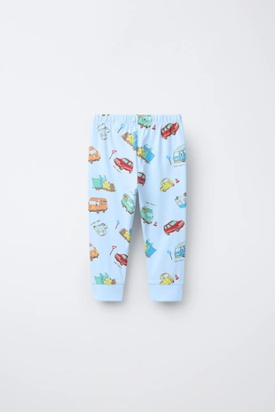 1,5-6 лет/пижама с принтом «машинки»- Заказать в России