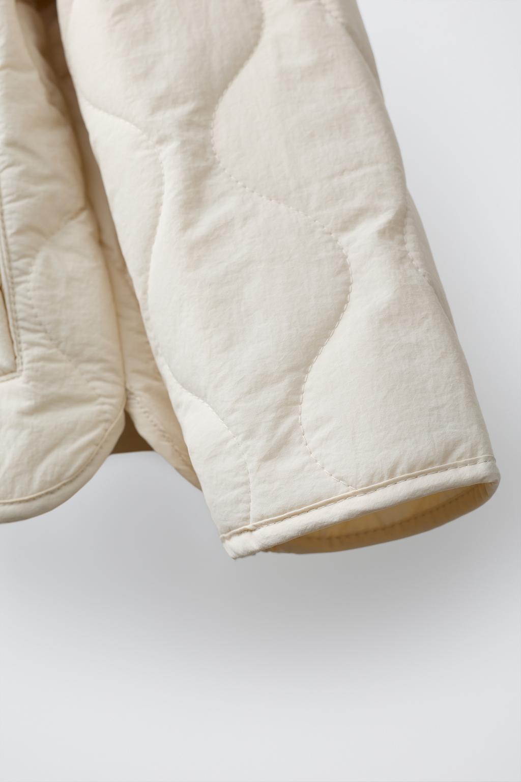 СТЕГАНАЯ КУРТКА С БАНТАМИ