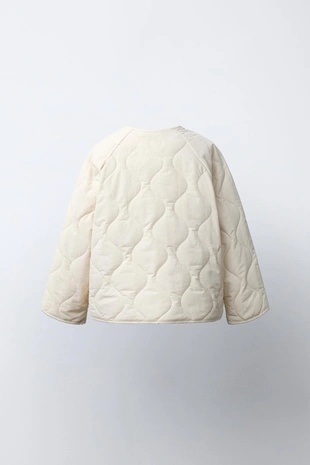 Стеганая куртка с бантами- Заказать в России