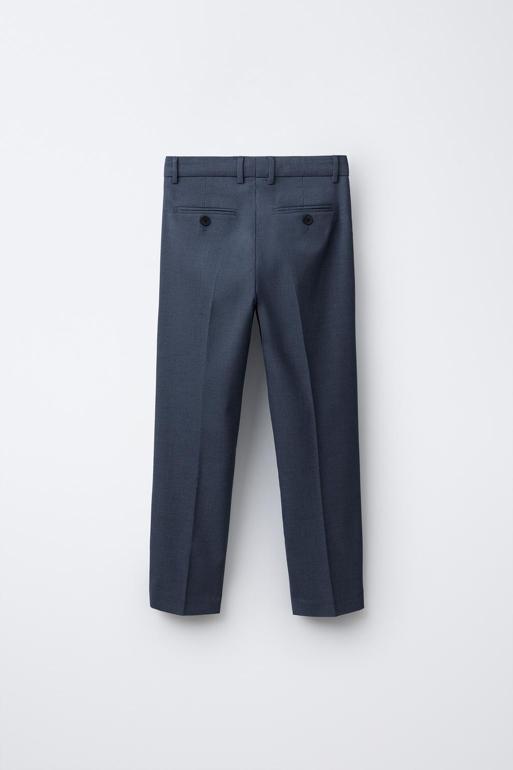 КОСТЮМНЫЕ БРЮКИ С РЕЛЬЕФНЫМ УЗОРОМ