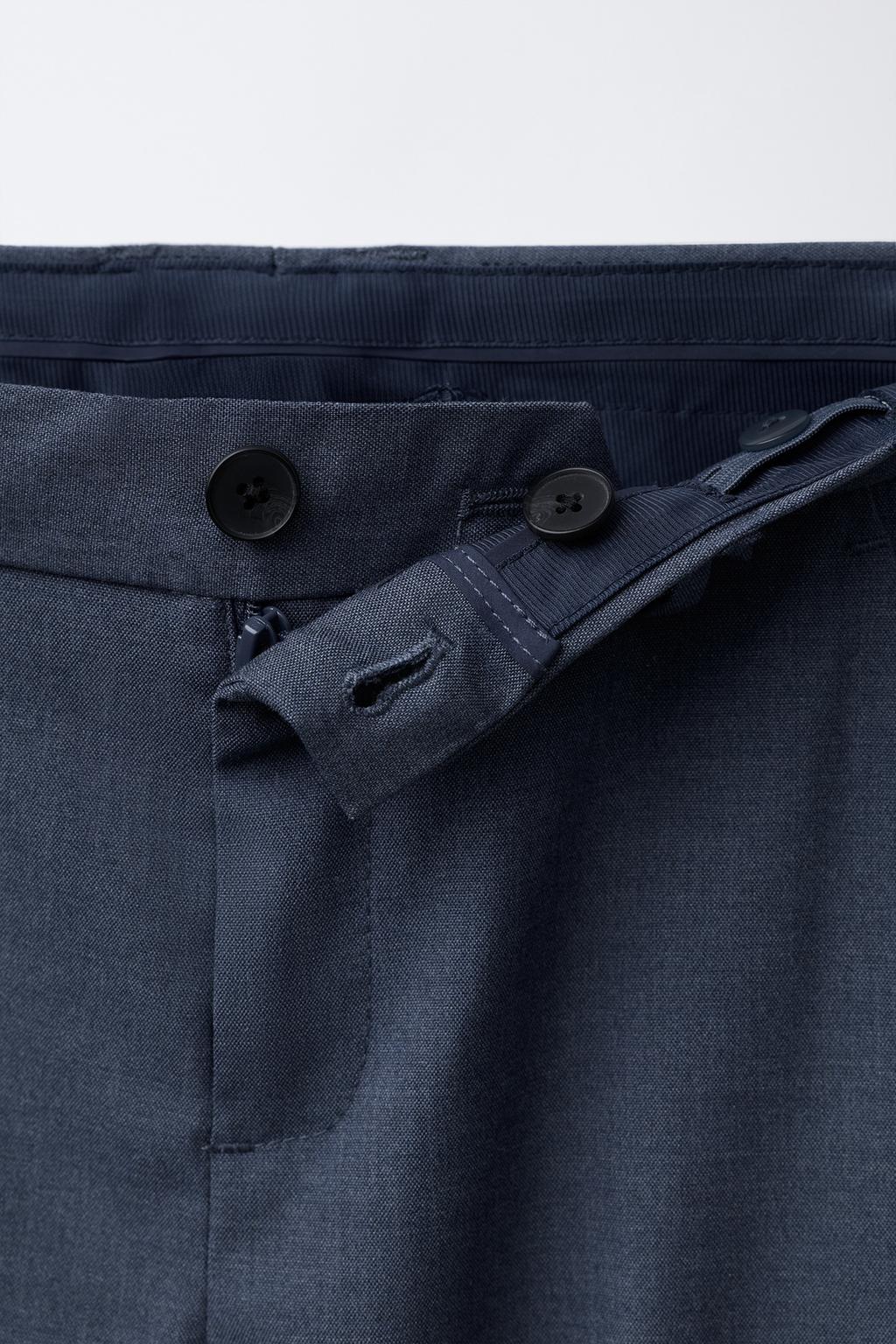 КОСТЮМНЫЕ БРЮКИ С РЕЛЬЕФНЫМ УЗОРОМ