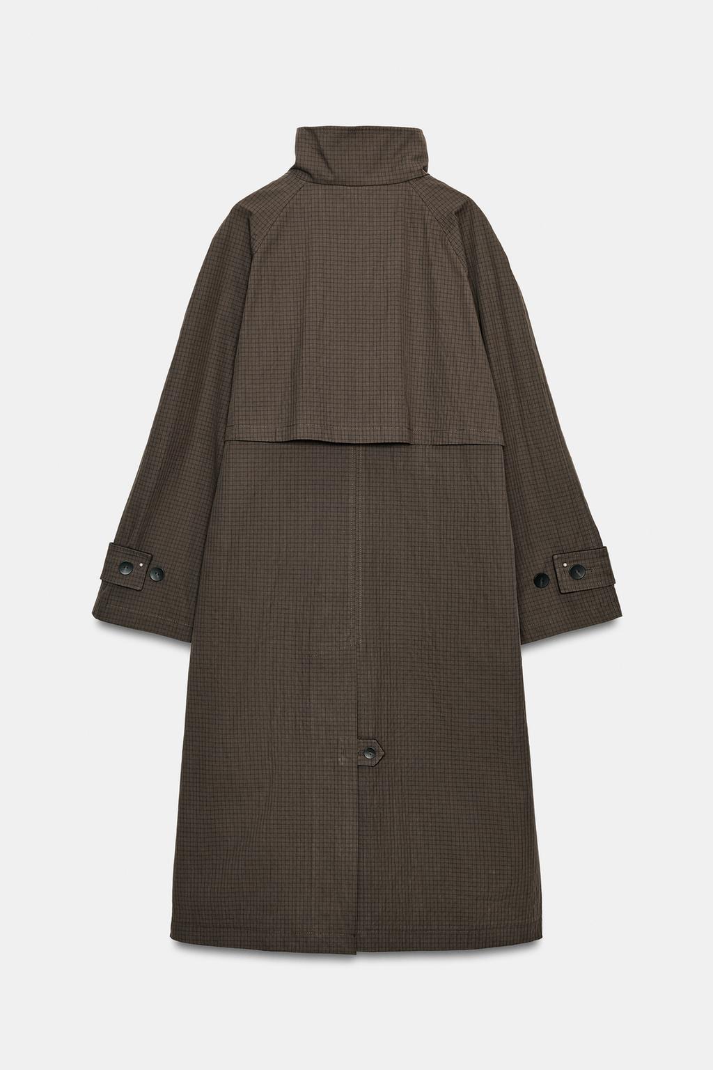 ТРЕНЧ ОВЕРСАЙЗ В КЛЕТКУ — ZW COLLECTION