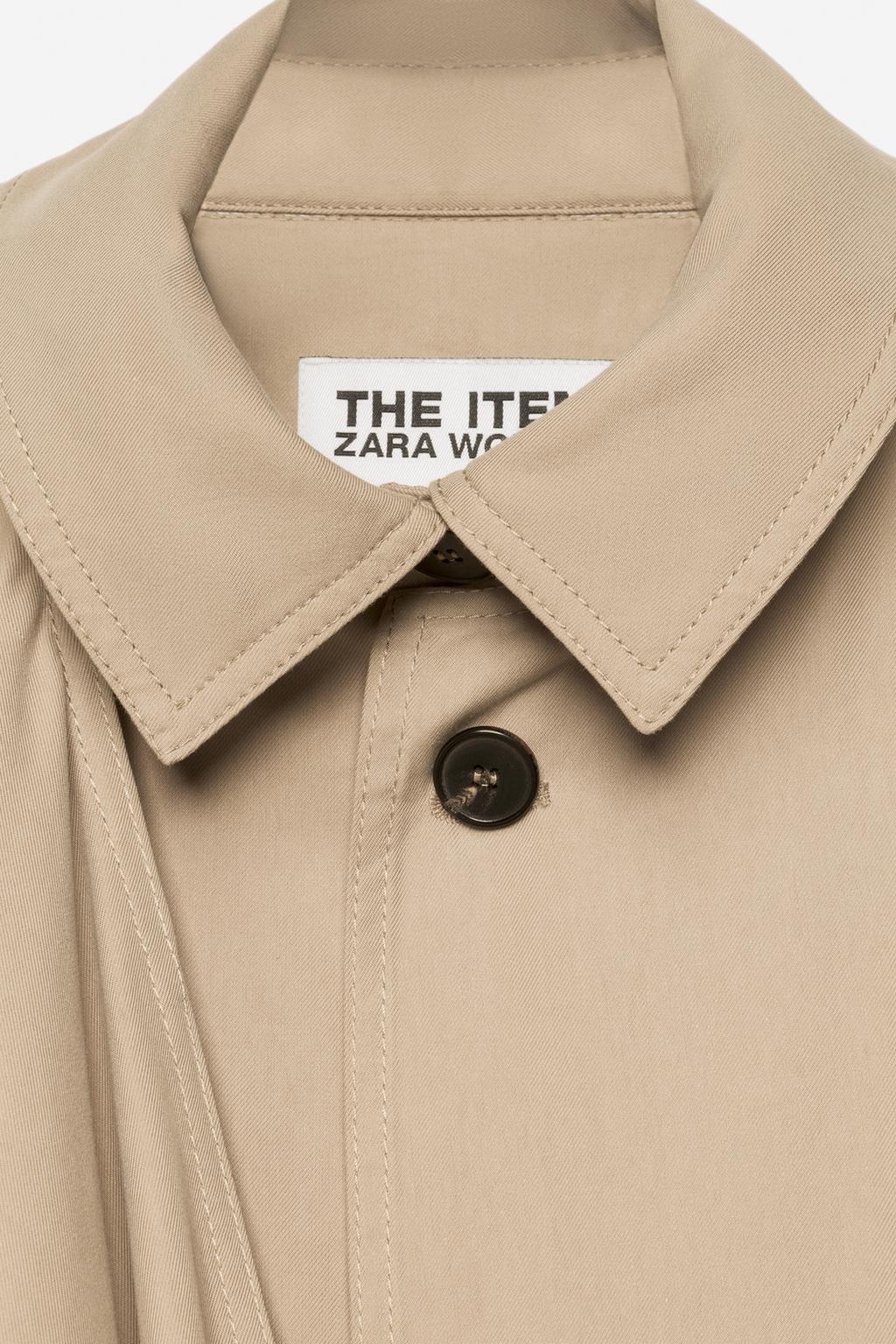 ТРАНШЕЯ С СЪЕМНЫМ ЖИЛЕТОМ 2 В 1 - THE ITEM ZARA WOMAN