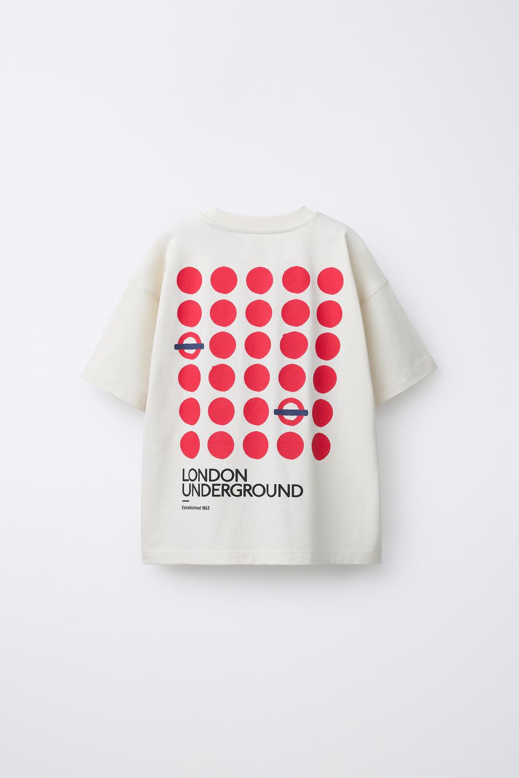 Футболка с принтом underground london ©