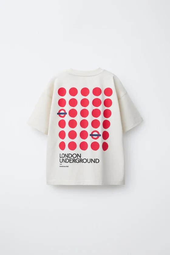 Футболка с принтом underground london ©