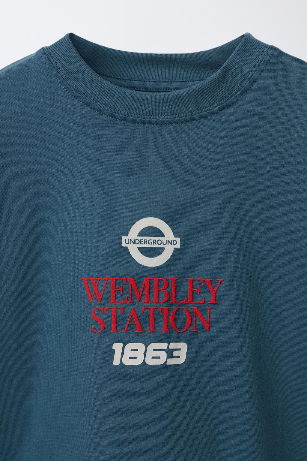 Футболка с принтом underground london ©