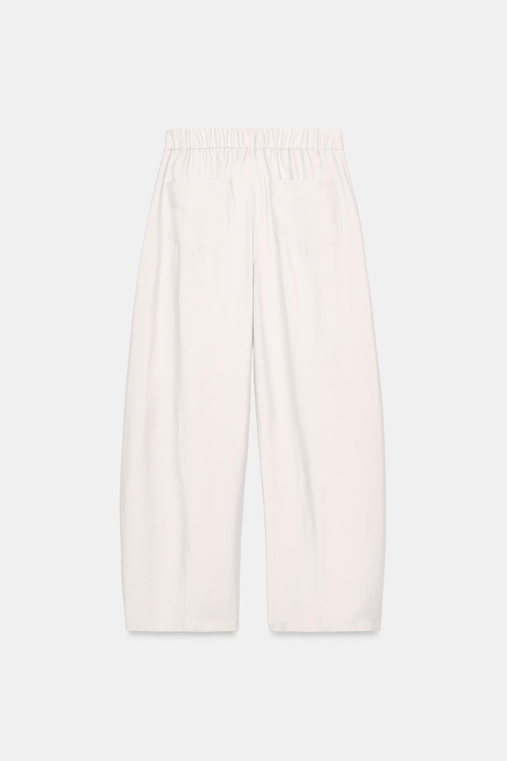 СТРУЯЩИЕСЯ БРЮКИ СО СКЛАДКАМИ