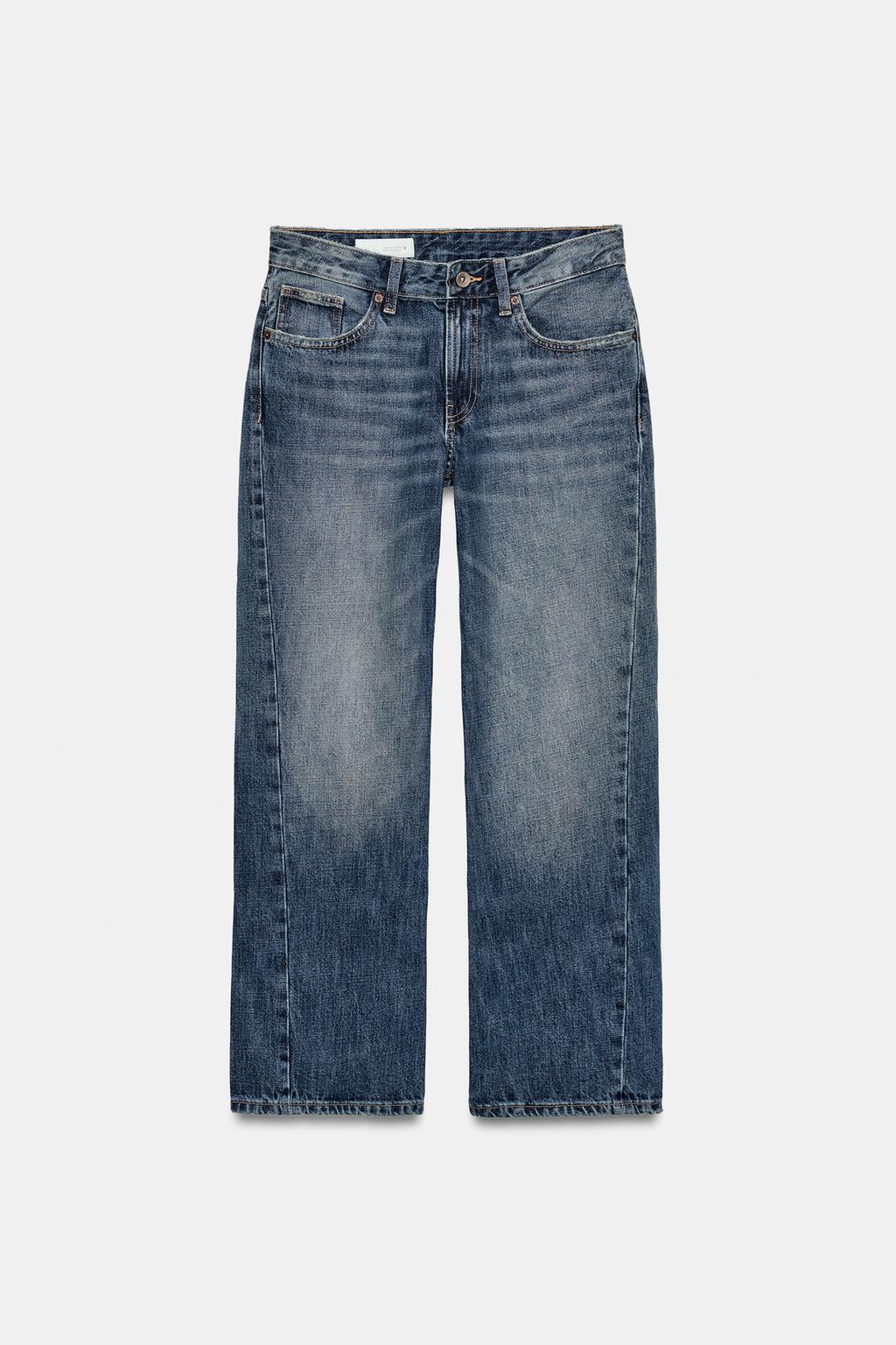 УКОРОЧЕННЫЕ ДЖИНСЫ TRF СО СРЕДНЕЙ ПОСАДКОЙ