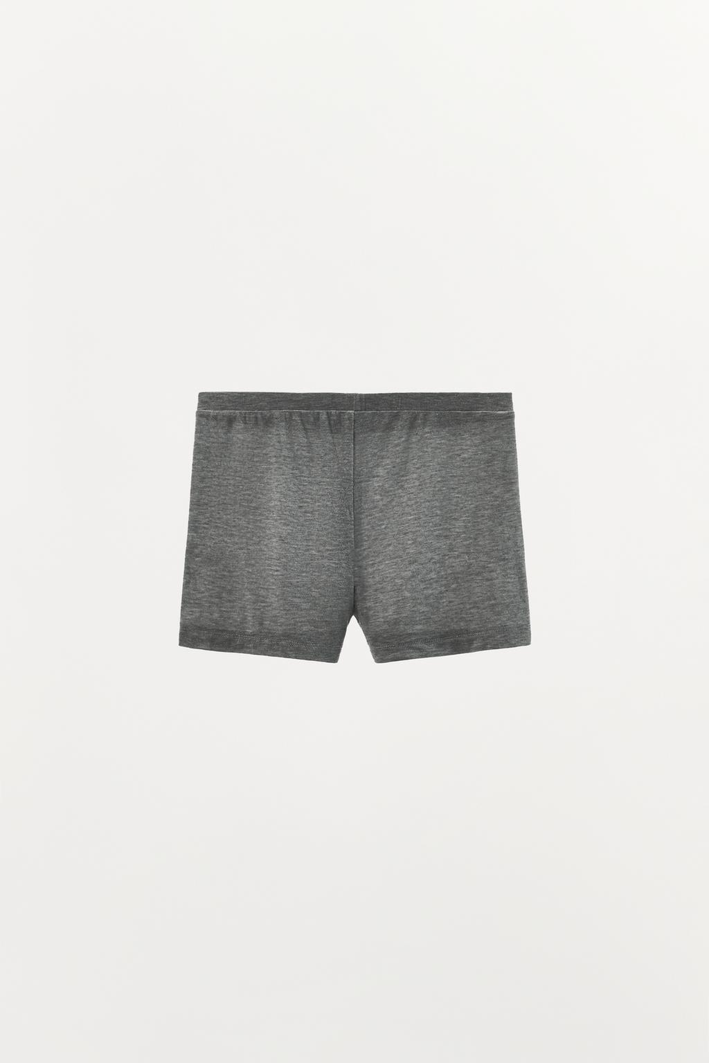 ШОРТЫ ИЗ СМЕСОВОГО ЛИОЦЕЛЛА НА ПУГОВИЦАХ