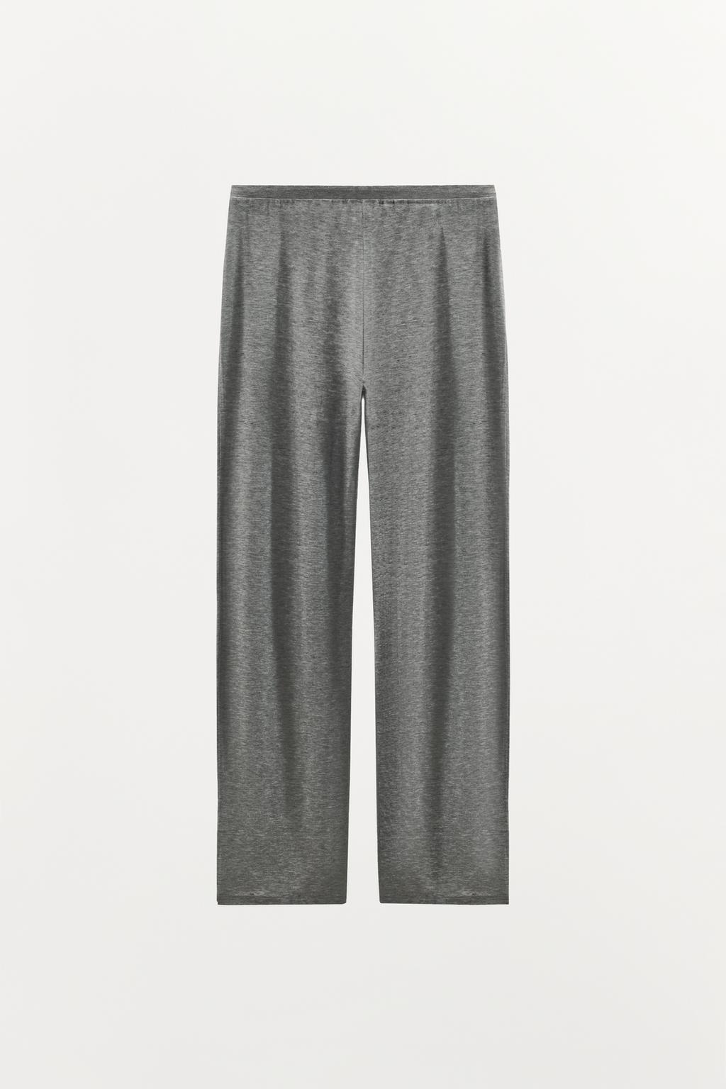 БРЮКИ ИЗ СМЕСИ ЛИОЦЕЛЛА С ПУГОВИЦАМИ