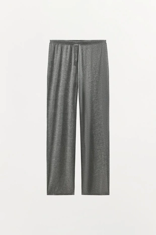 Брюки из смеси лиоцелла с пуговицами- Заказать в России