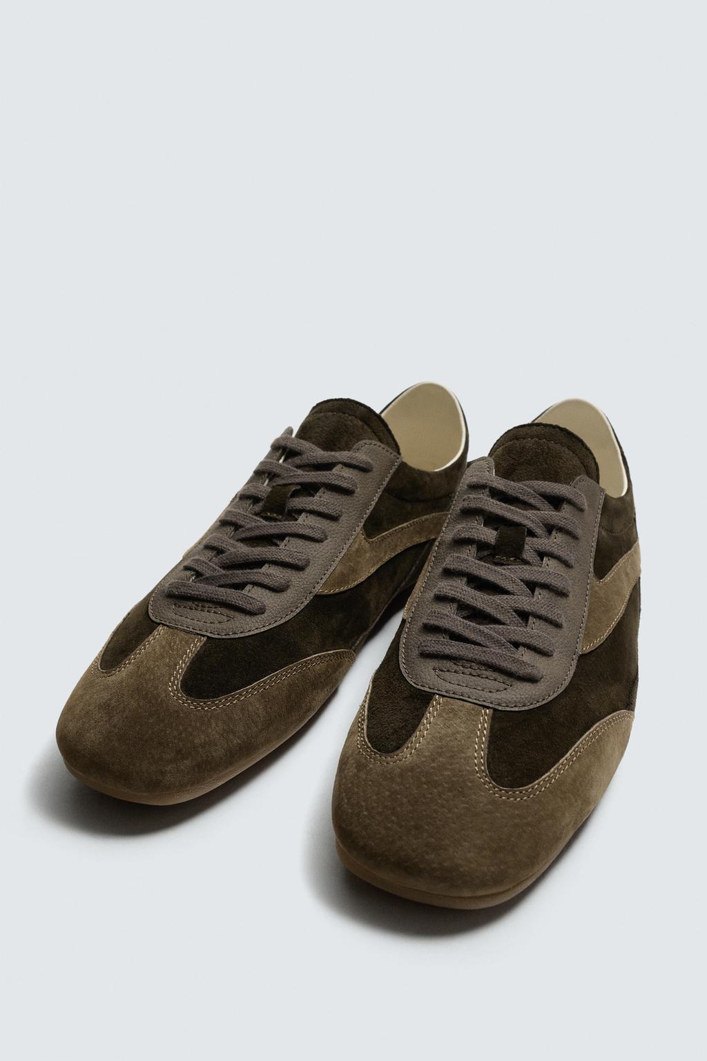 КОЖАНЫЕ КРОССОВКИ