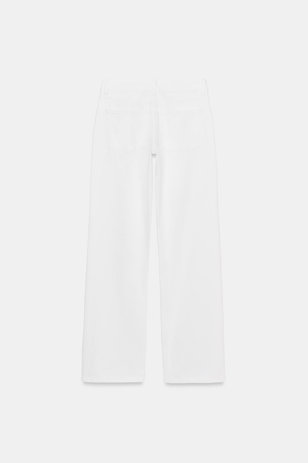 ДЖИНСЫ TRF WIDE-LEG С НИЗКОЙ ПОСАДКОЙ