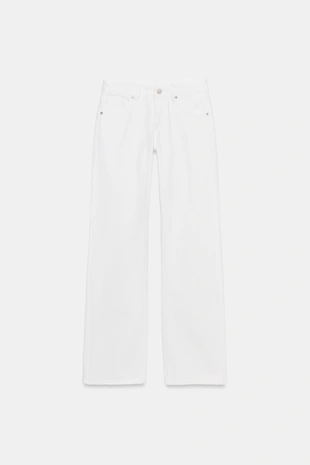 Джинсы TRF WIDE-LEG с низкой посадкой- Заказать в России