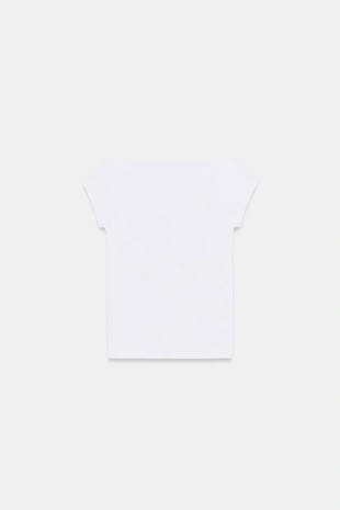 Футболка с вырезом лодочкой- Заказать в России