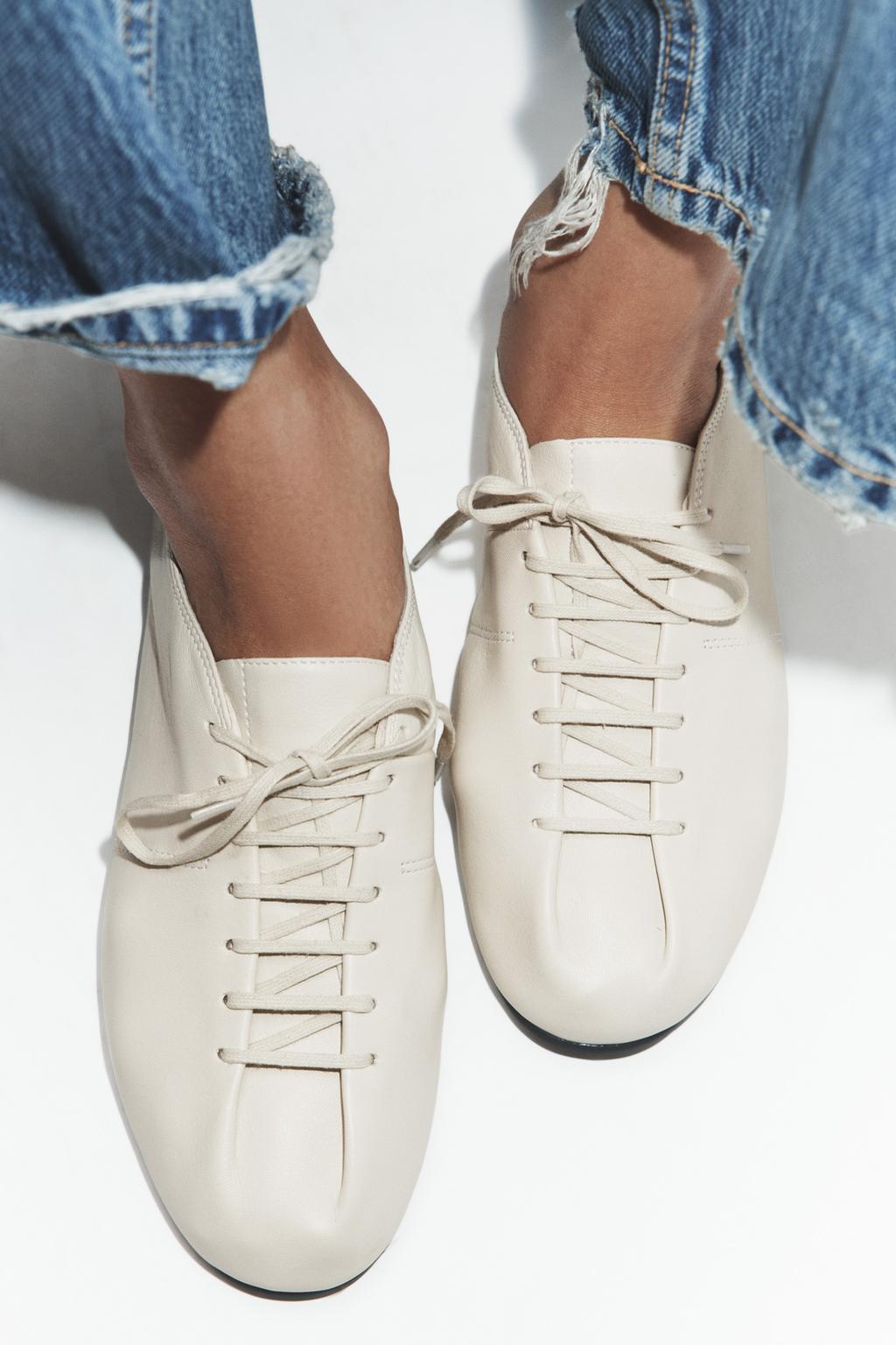 ТУФЛИ-ДЕРБИ ИЗ МЯГКОЙ КОЖИ