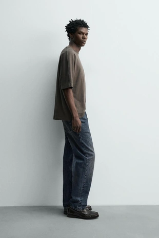 Джинсы STRAIGHT длиной до щиколотки- Заказать в России