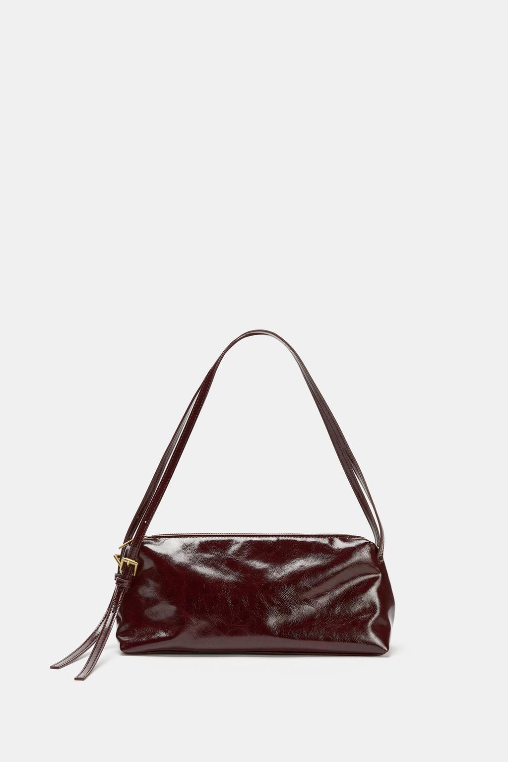 СУМКА С ПЛЕЧЕВЫМ РЕМНЕМ И ПРЯЖКАМИ