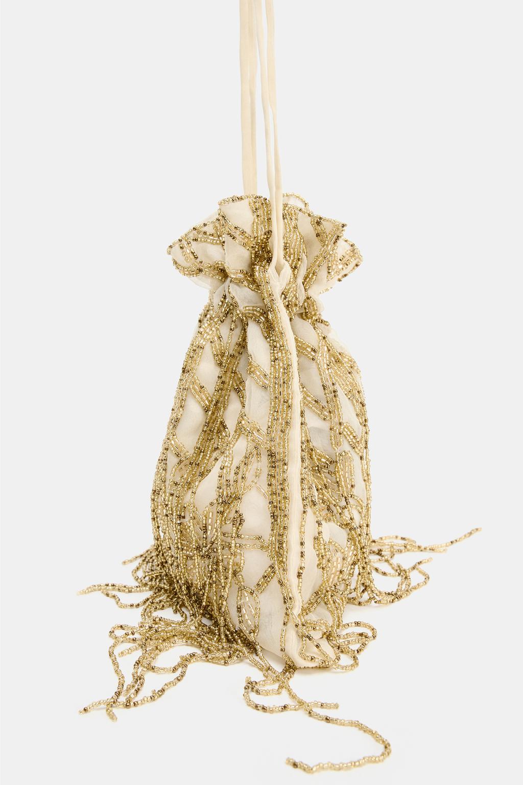 СУМКА-МЕШОК СО СБОРКАМИ И ПАЙЕТКАМИ