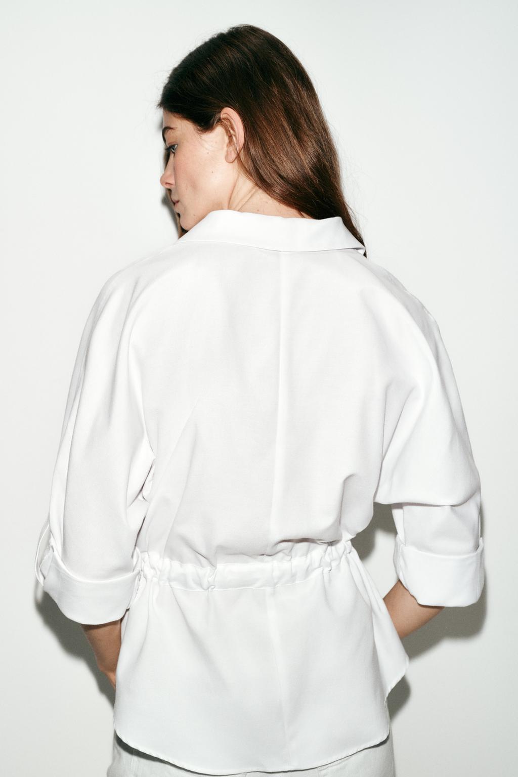 РУБАШКА САФАРИ ИЗ ПОПЛИНА