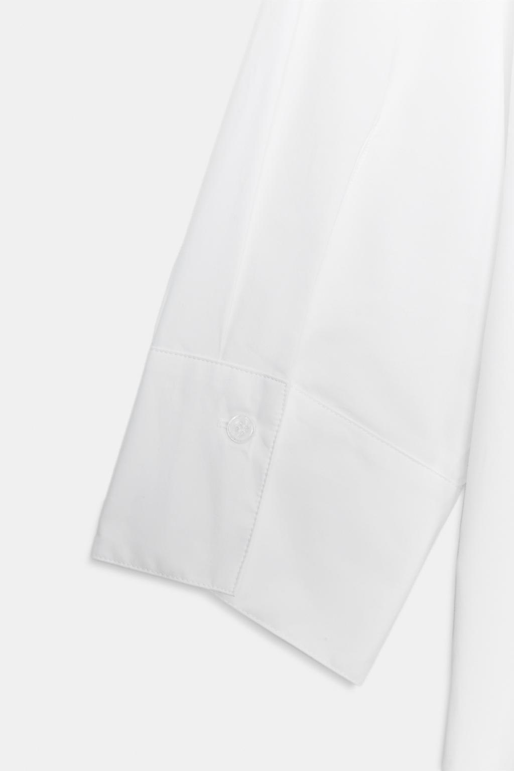 РУБАШКА С V-ОБРАЗНЫМ ВЫРЕЗОМ — ZW COLLECTION