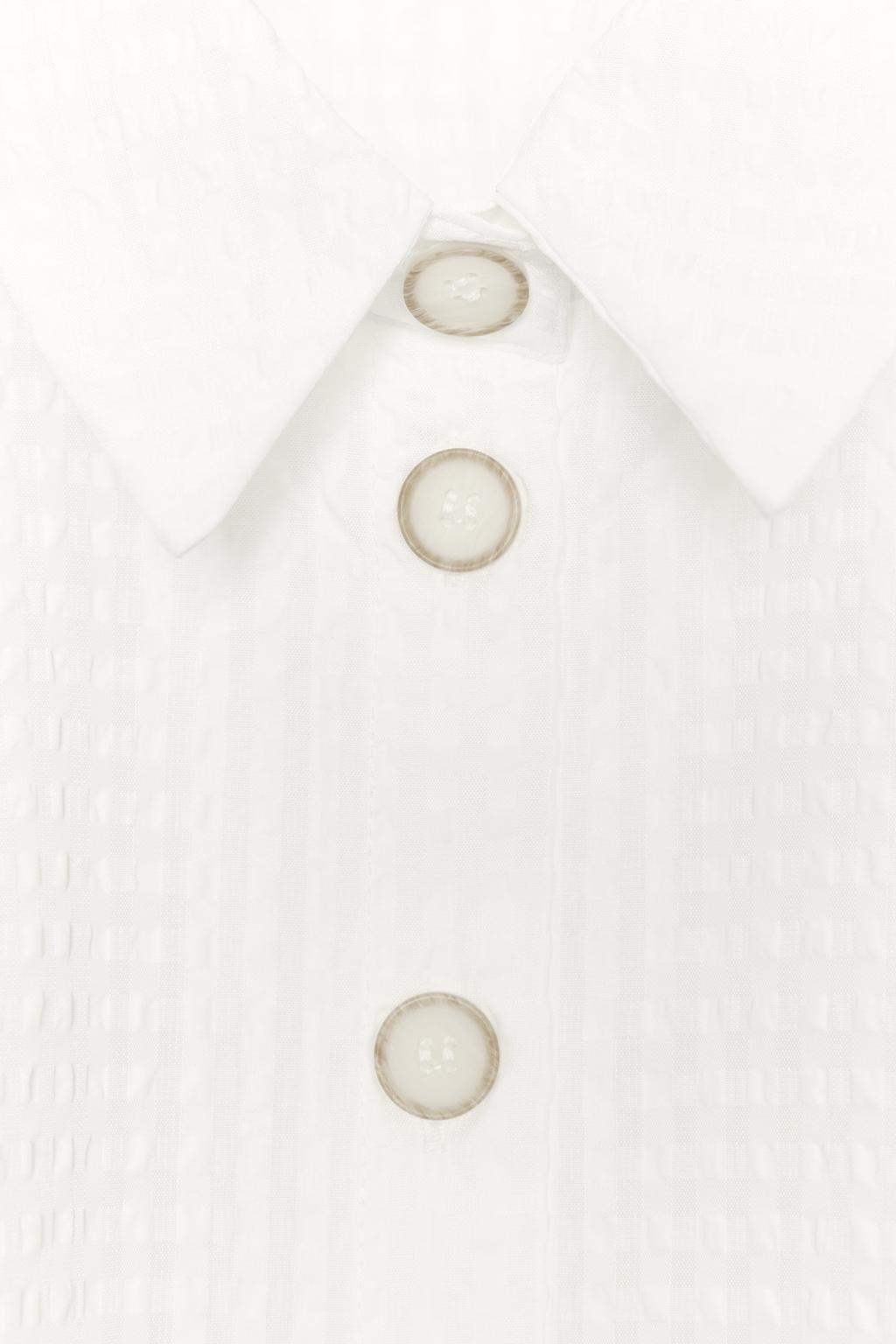 РУБАШКА С ОБЪЕМНЫМИ РУКАВАМИ