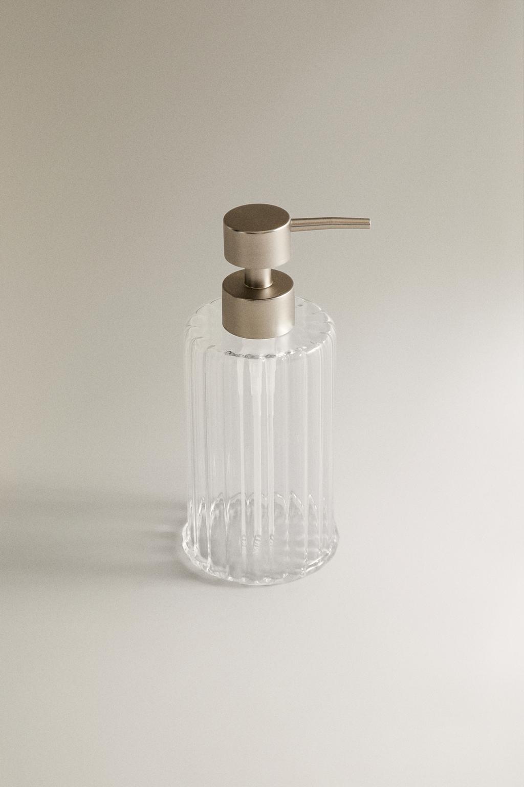 Диспенсер для мыла из боросиликатного стекла
