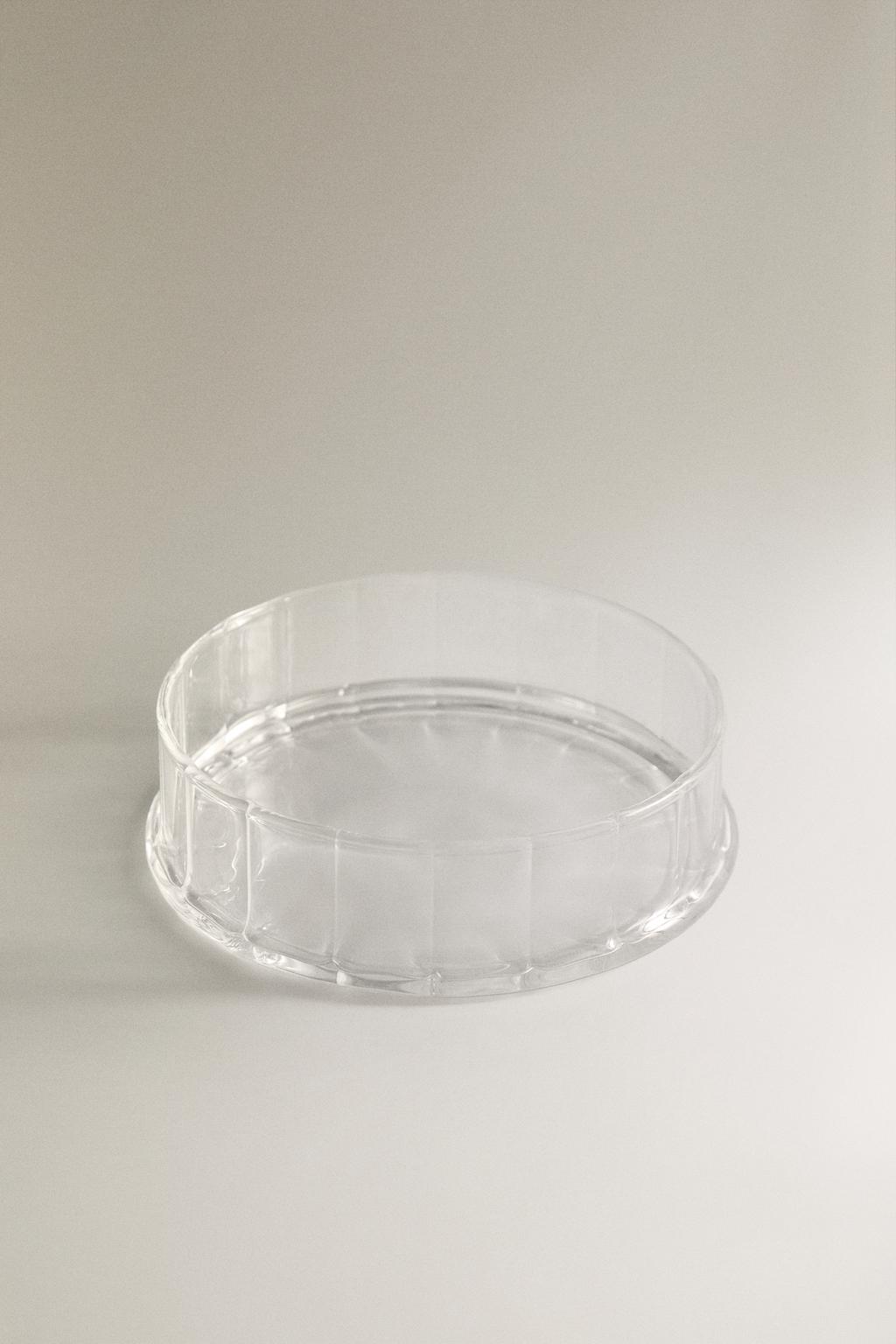 Мыльница для ванной из боросиликатного стекла