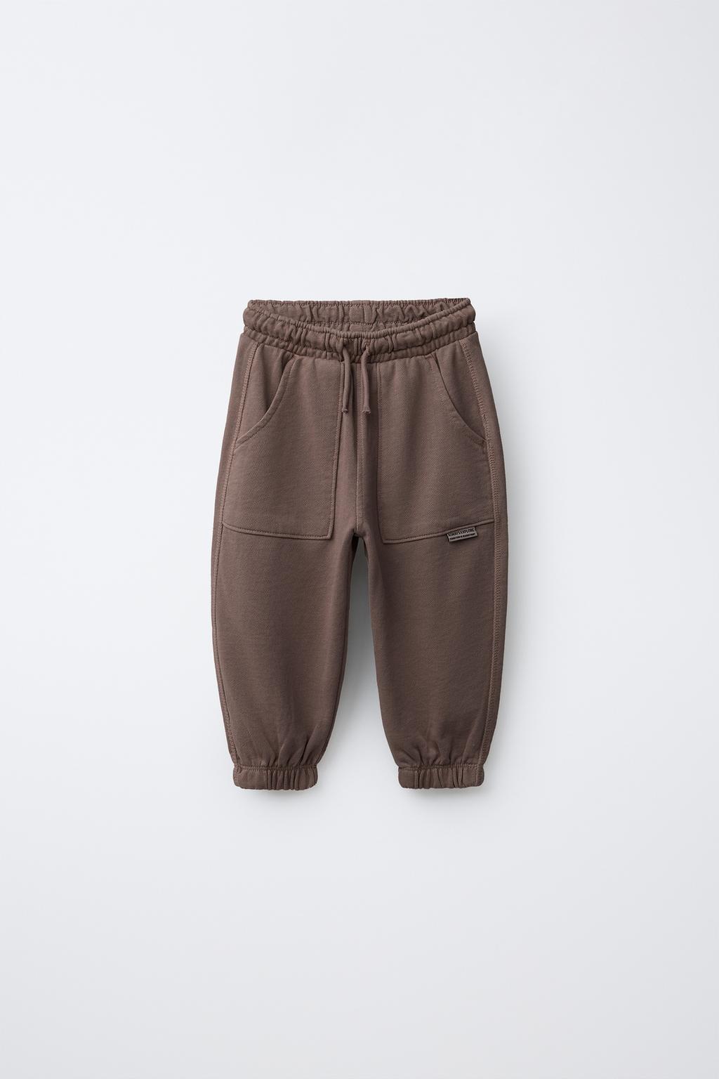 БРЮКИ-ДЖОГГЕРЫ GARMENT DYE С НАШИВКОЙ