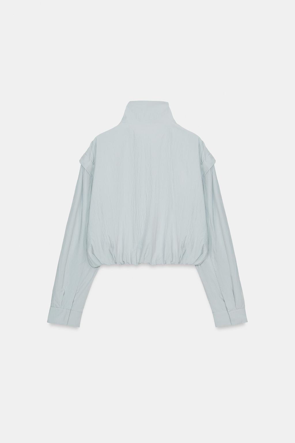 КУРТКА С ВЫСОКИМ ВОРОТНИКОМ