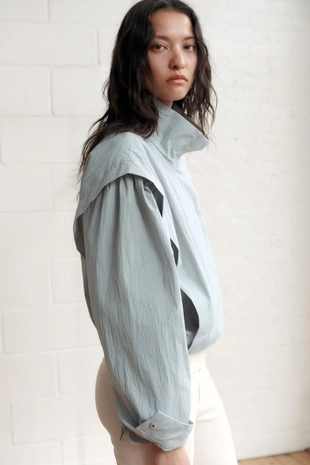 Куртка с высоким воротником- Заказать в России