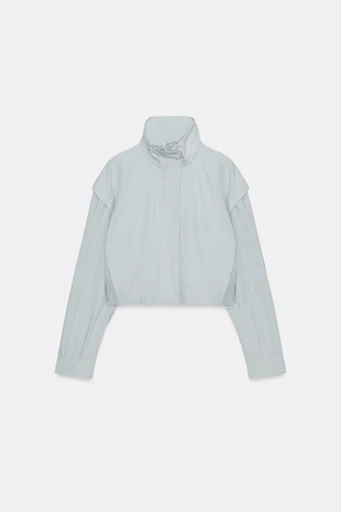 Куртка с высоким воротником- Заказать в России