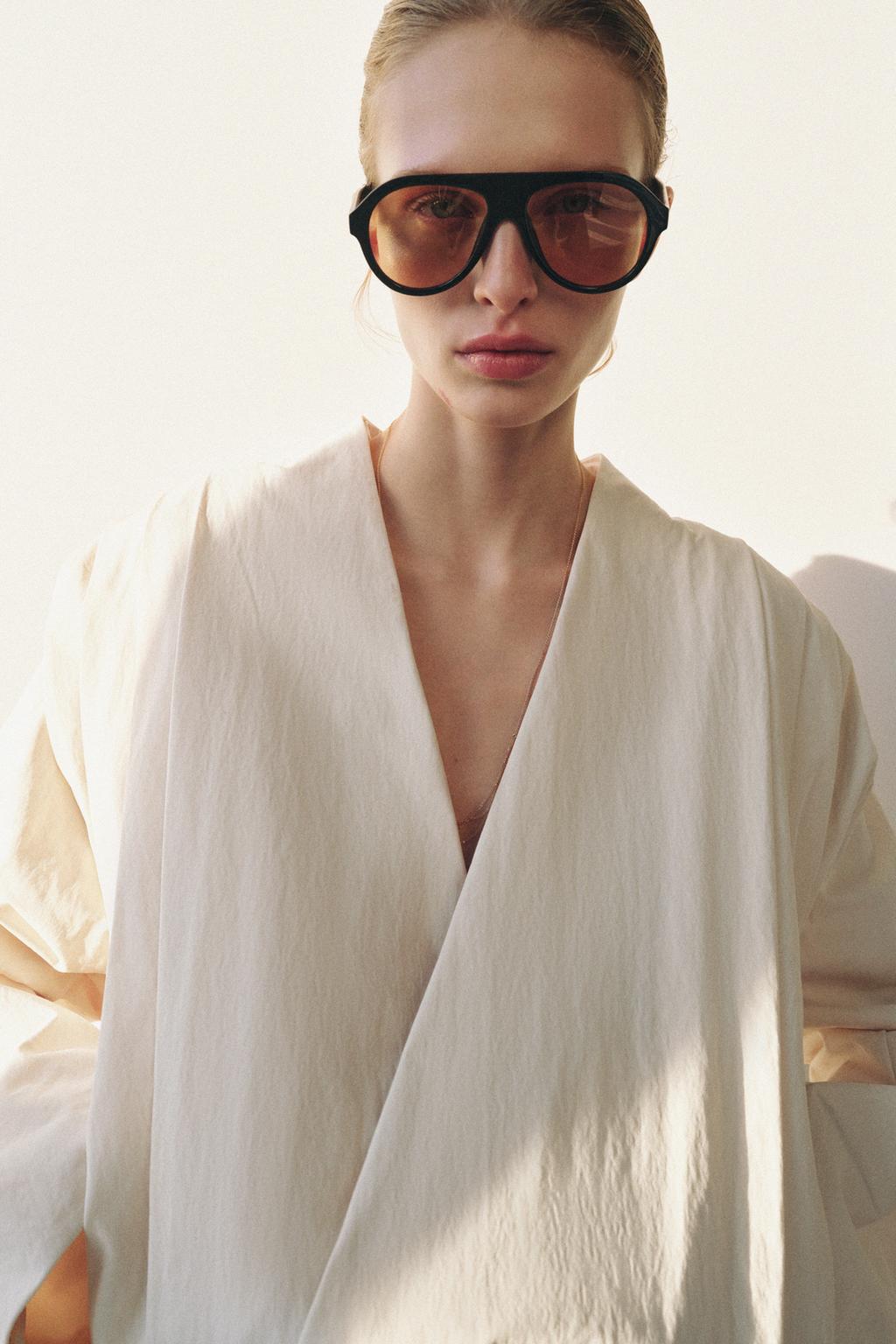 ДВУБОРТНАЯ КУРТКА СО СКЛАДКАМИ — ZW COLLECTION