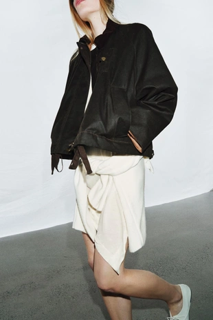 Куртка с вощеным покрытием — ZW COLLECTION- Заказать в России