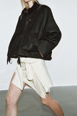 Куртка с вощеным покрытием — ZW COLLECTION- Заказать в России