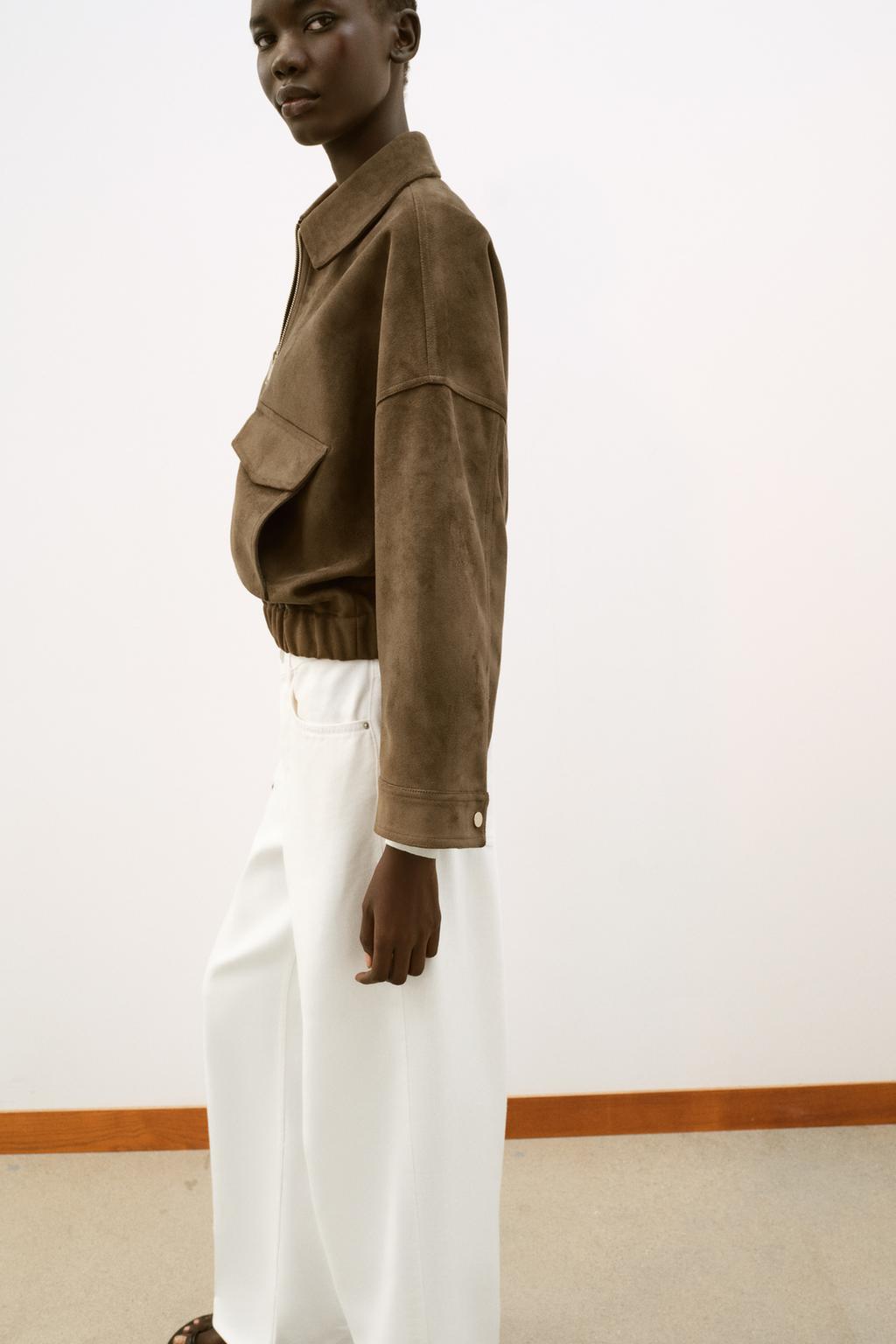 КУРТКА ИЗ ИСКУССТВЕННОЙ ЗАМШИ