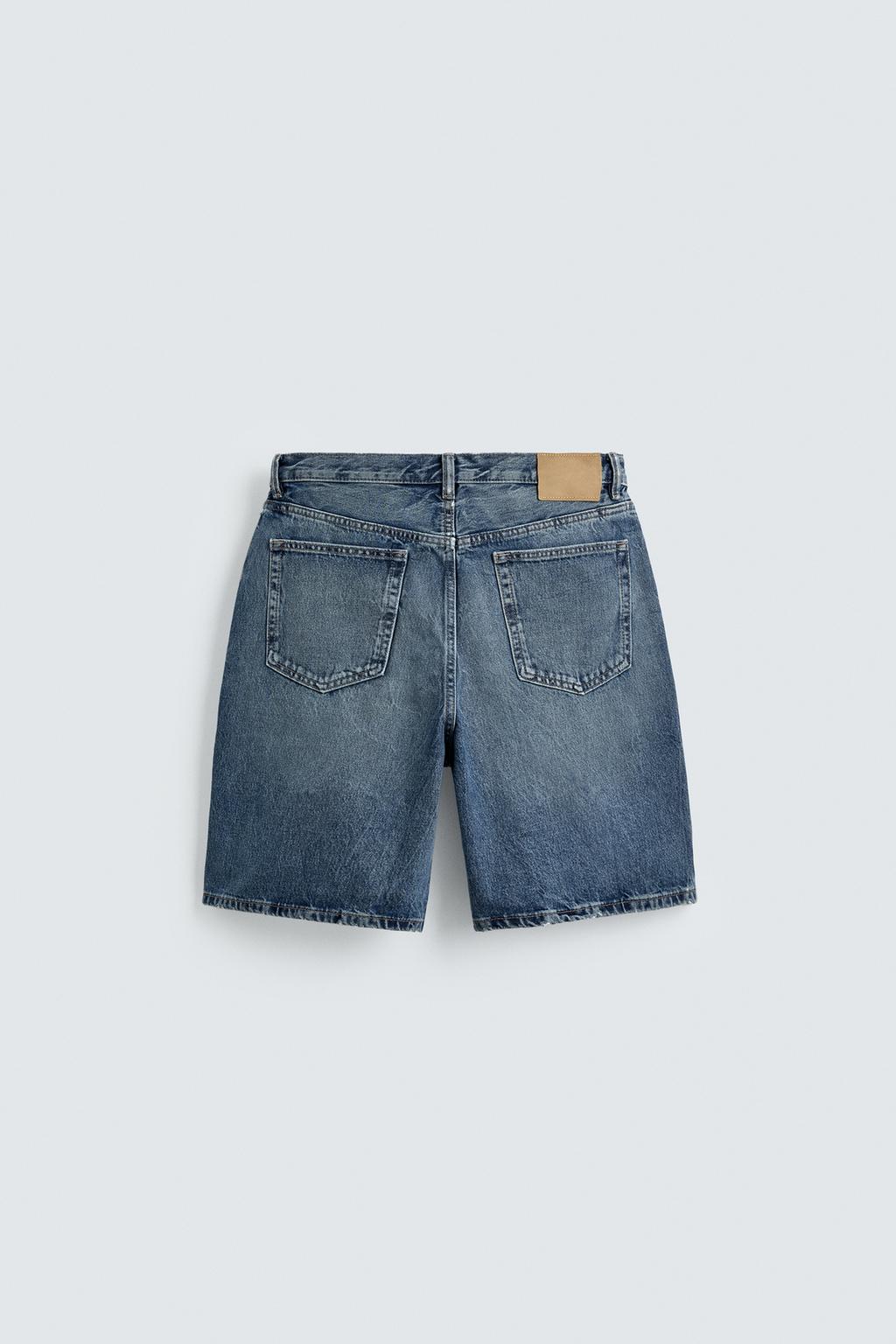 ДЖИНСОВЫЕ БЕРМУДЫ STRAIGHT FIT