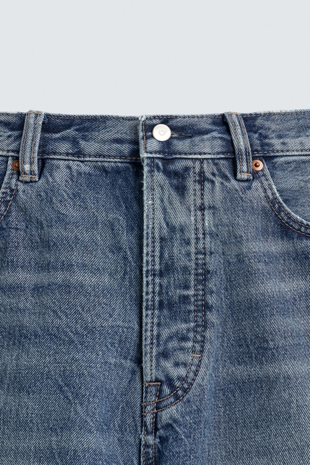 ДЖИНСОВЫЕ БЕРМУДЫ STRAIGHT FIT