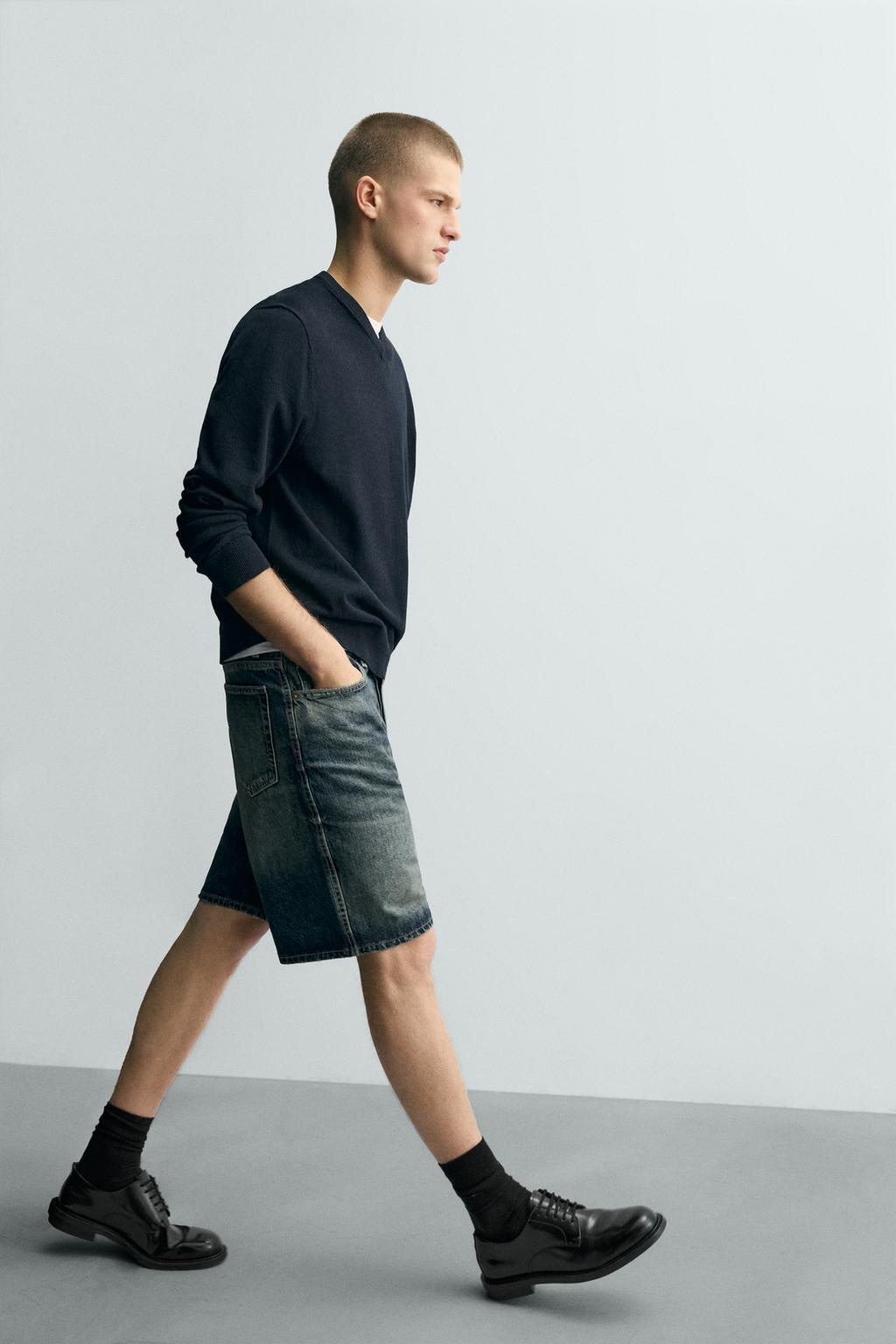 ДЖИНСОВЫЕ ШОРТЫ STRAIGHT FIT