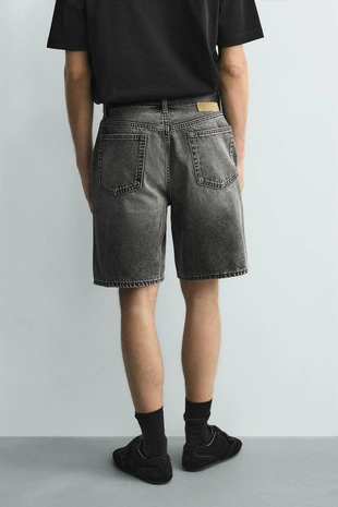 Джинсовые шорты STRAIGHT FIT