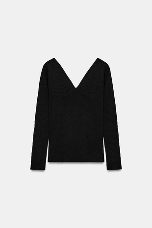 Облегающий топ в рубчик- Заказать в России