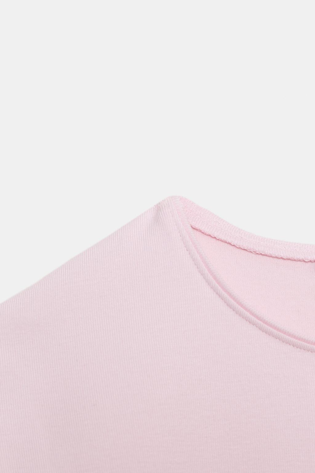 УКОРОЧЕННАЯ ФУТБОЛКА С КОРОТКИМИ РУКАВАМИ