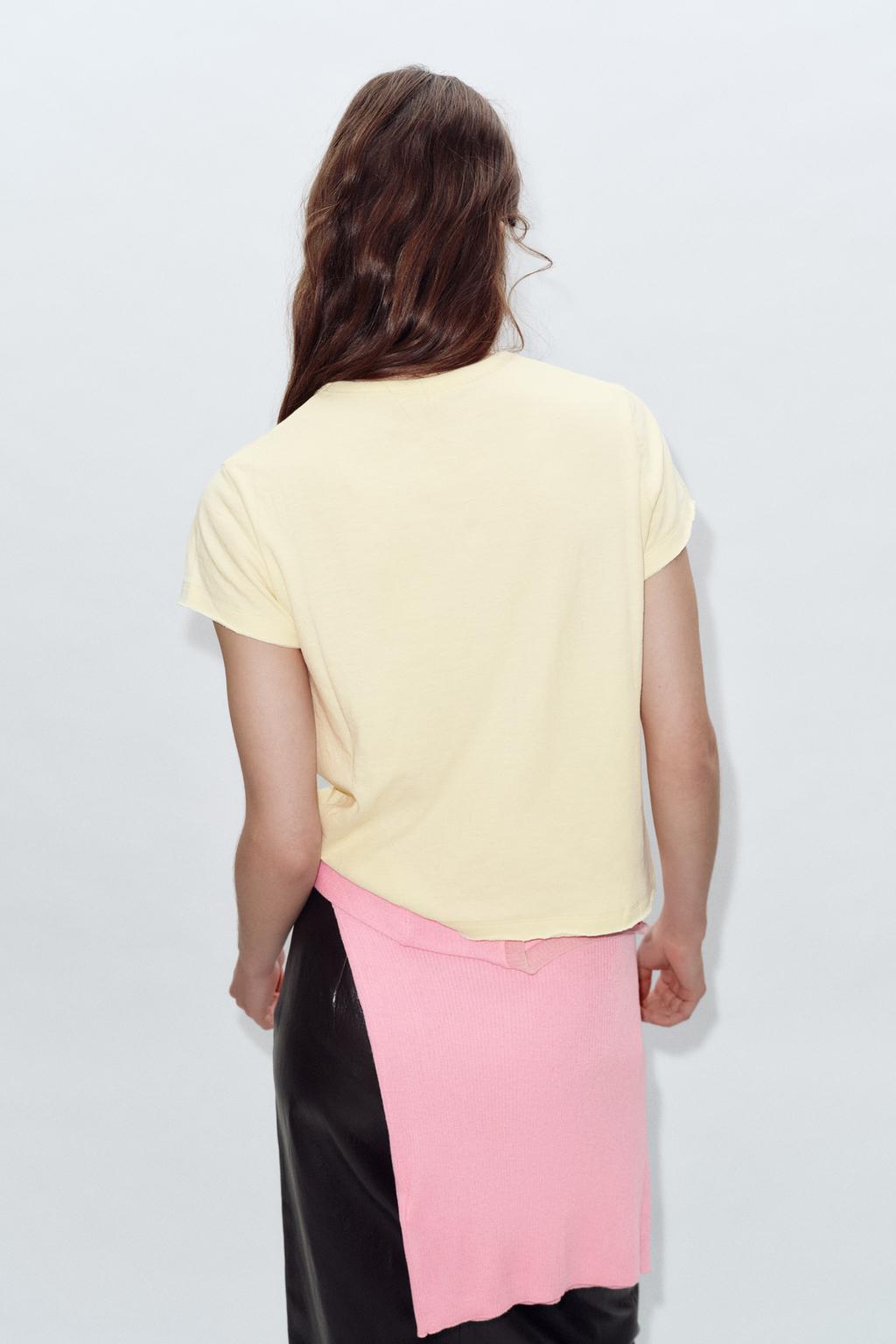 ХЛОПКОВАЯ ФУТБОЛКА С КОРОТКИМИ РУКАВАМИ