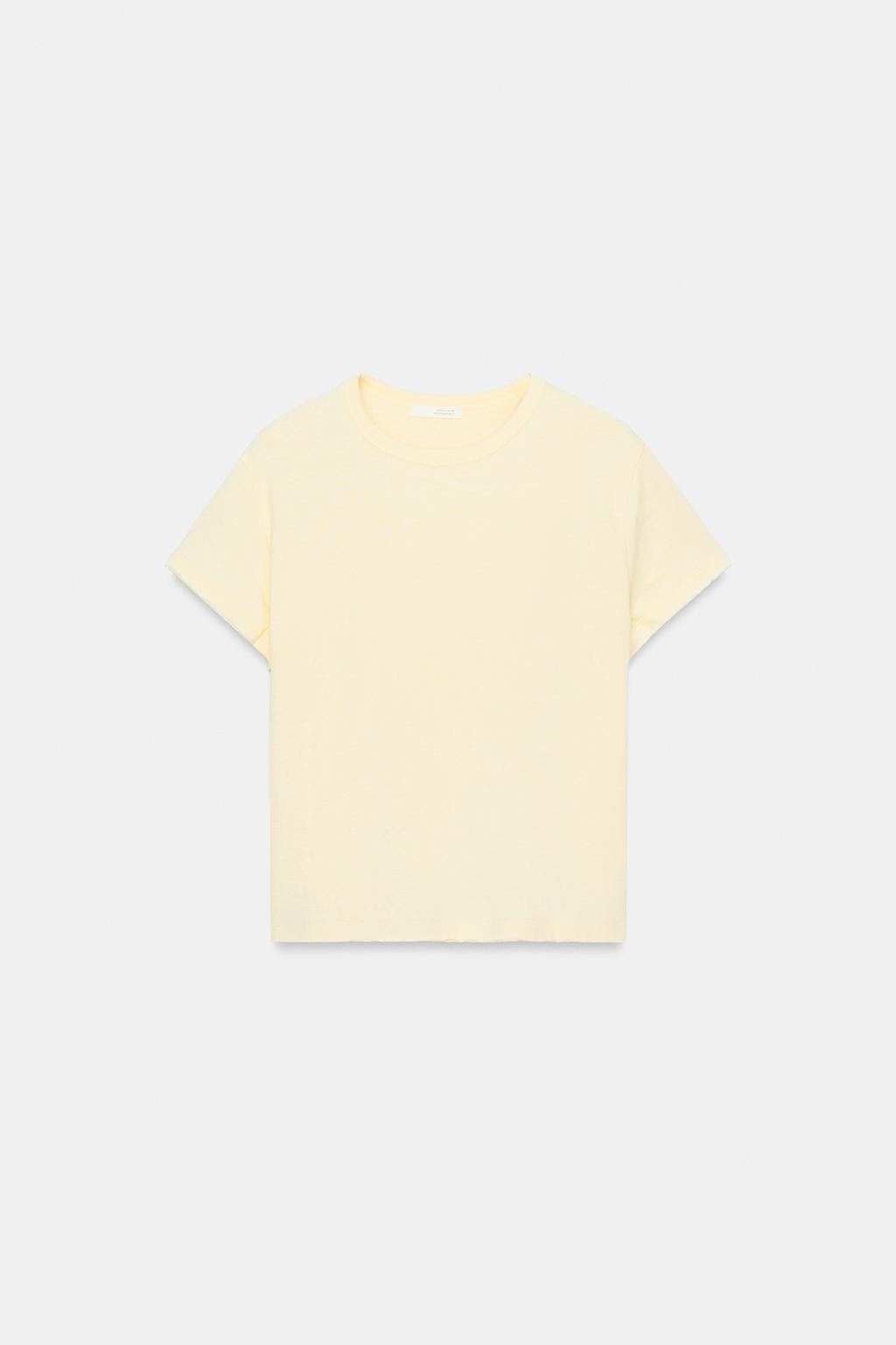 ХЛОПКОВАЯ ФУТБОЛКА С КОРОТКИМИ РУКАВАМИ