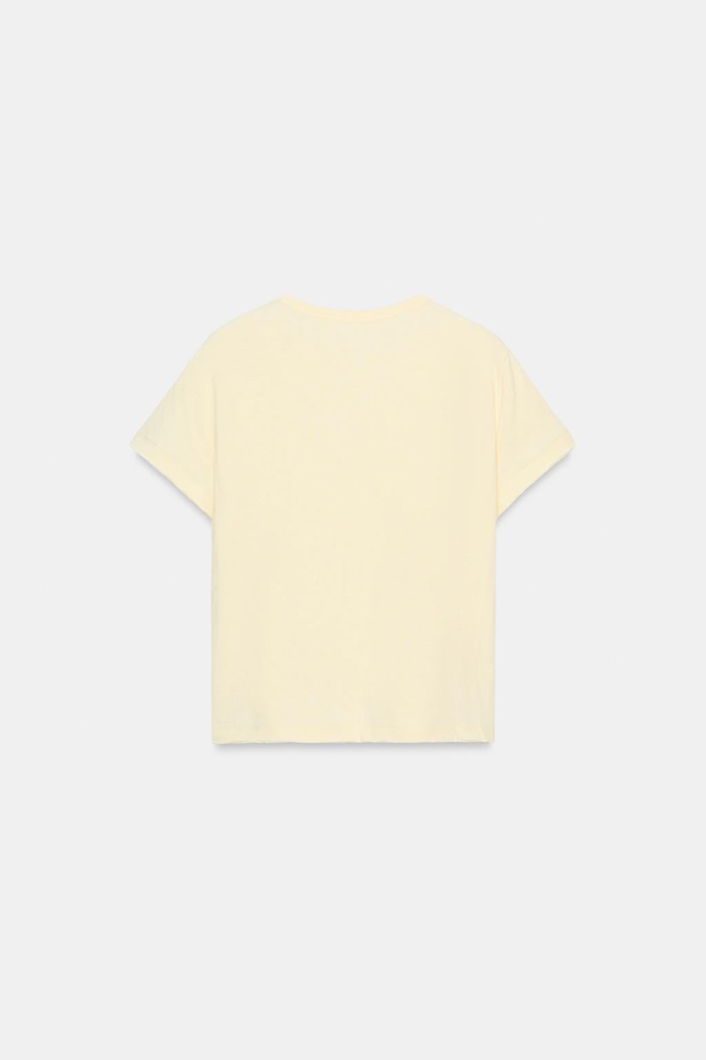 ХЛОПКОВАЯ ФУТБОЛКА С КОРОТКИМИ РУКАВАМИ