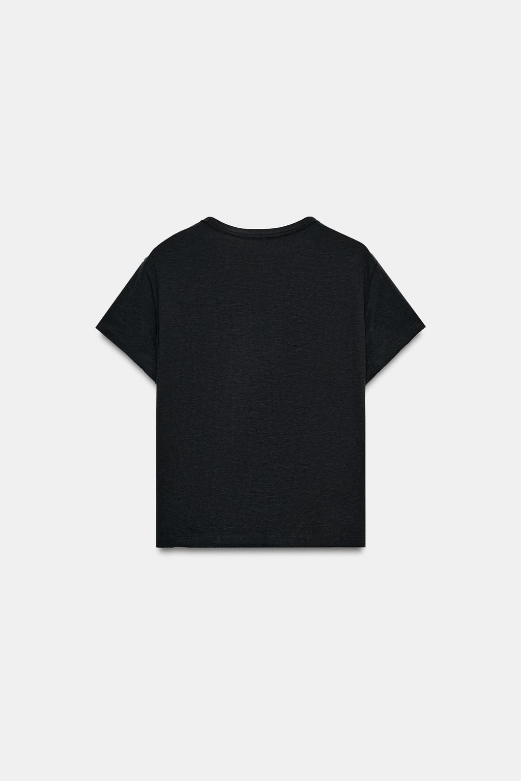 ХЛОПКОВАЯ ФУТБОЛКА С КОРОТКИМИ РУКАВАМИ