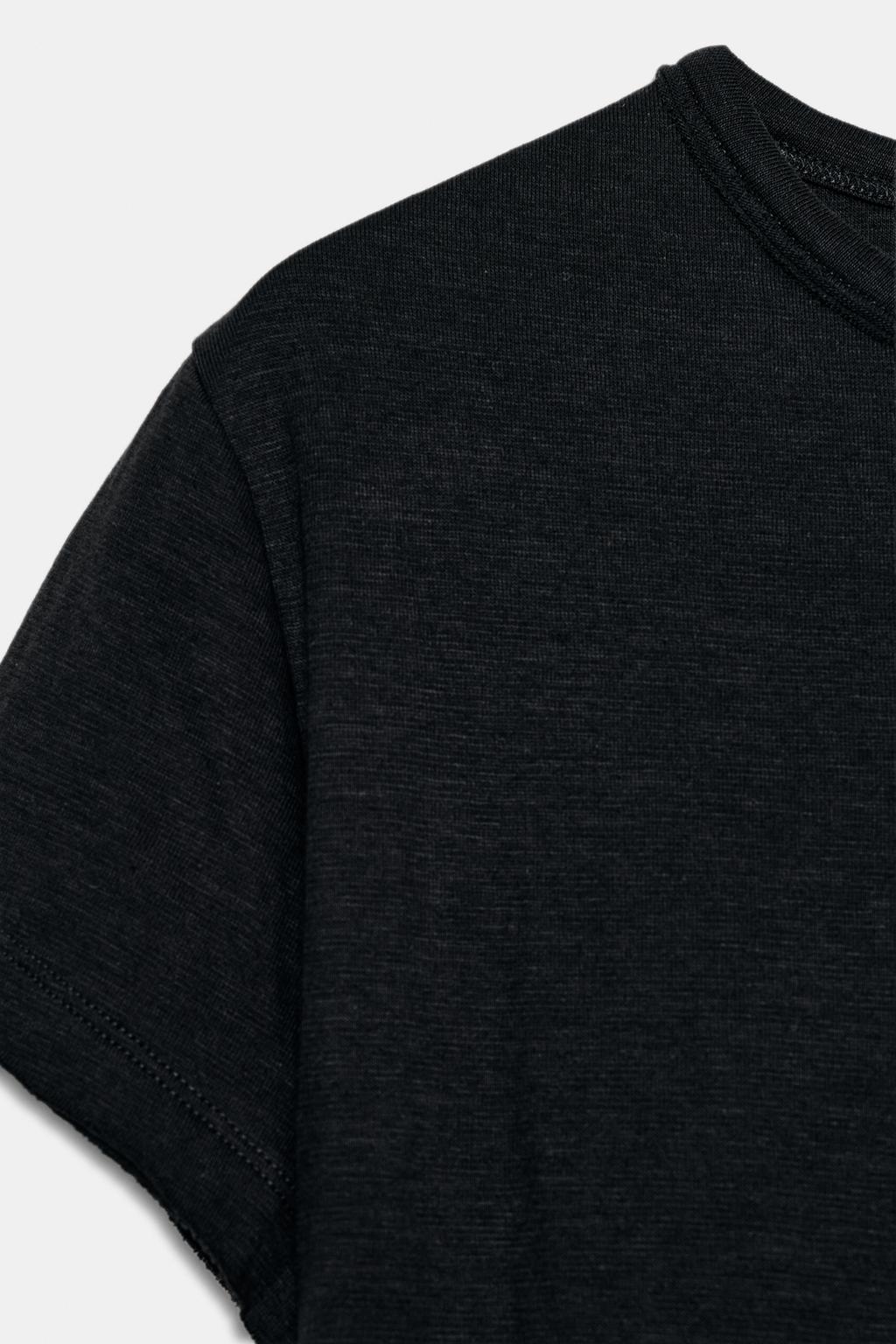 ХЛОПКОВАЯ ФУТБОЛКА С КОРОТКИМИ РУКАВАМИ